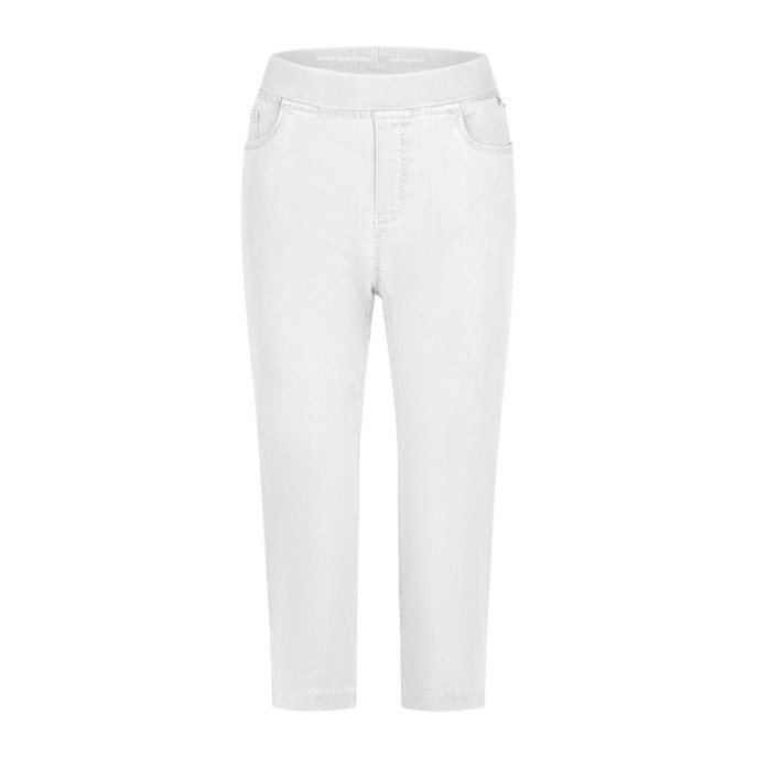 Anna Montana Angelika jump in slim 1016 capri Wit